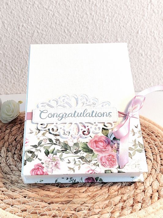 Wedding Best Wishes Card with Box Set | Congratulations