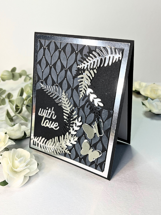 Ready To Go Cards | Gift Card | With Love Greeting Card Black