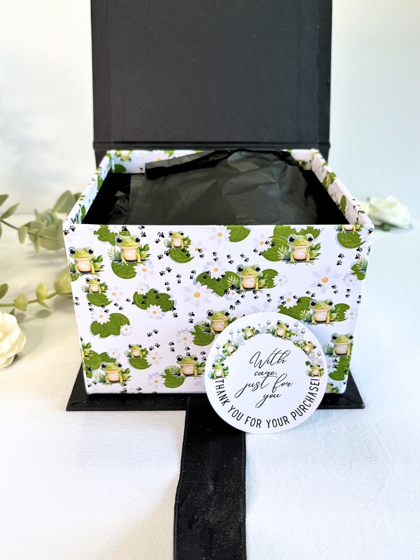 Fertigbox | Geschenkbox | Süße Froschbox