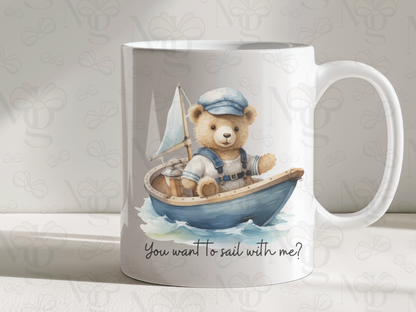 Designed Mugs | Love | Ready To Sail Bear