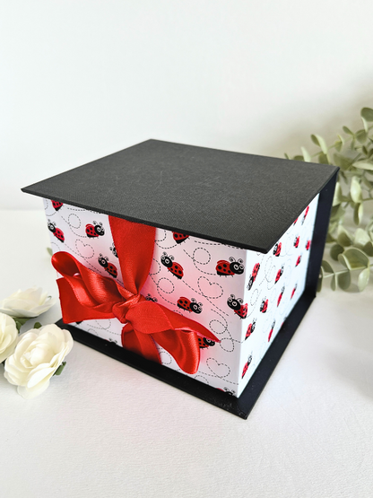 Ready To Go Box | Gift Box | Cute Ladybug Box