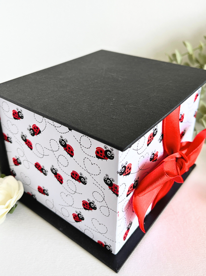 Ready To Go Box | Gift Box | Cute Ladybug Box