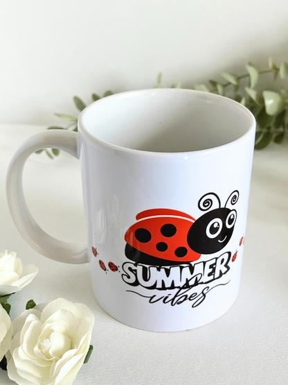 Ready To Go Mugs | Cute Animals | Ladybug Mug