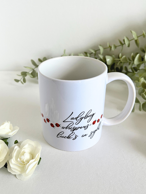 Ready To Go Mugs | Cute Animals | Ladybug Mug