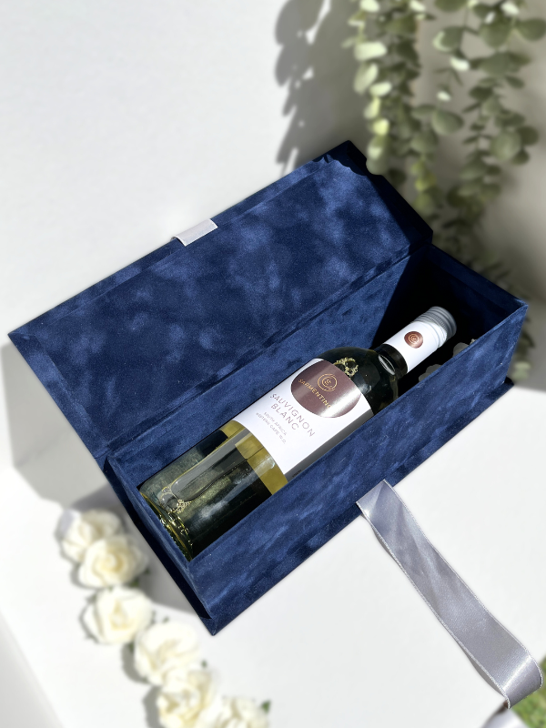 Personalise Now | Gift Box | Happy Anniversary Elegant Wine Box