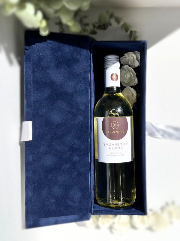 Personalise Now | Gift Box | Happy Anniversary Elegant Wine Box