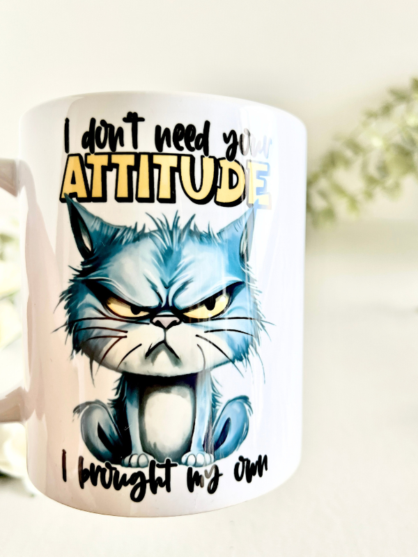 Ready To Go Mugs | Funny Animals | Crazy Cat Mug2