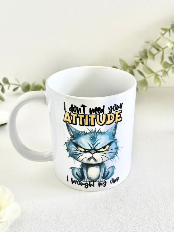 Ready To Go Mugs | Funny Animals | Crazy Cat Mug2