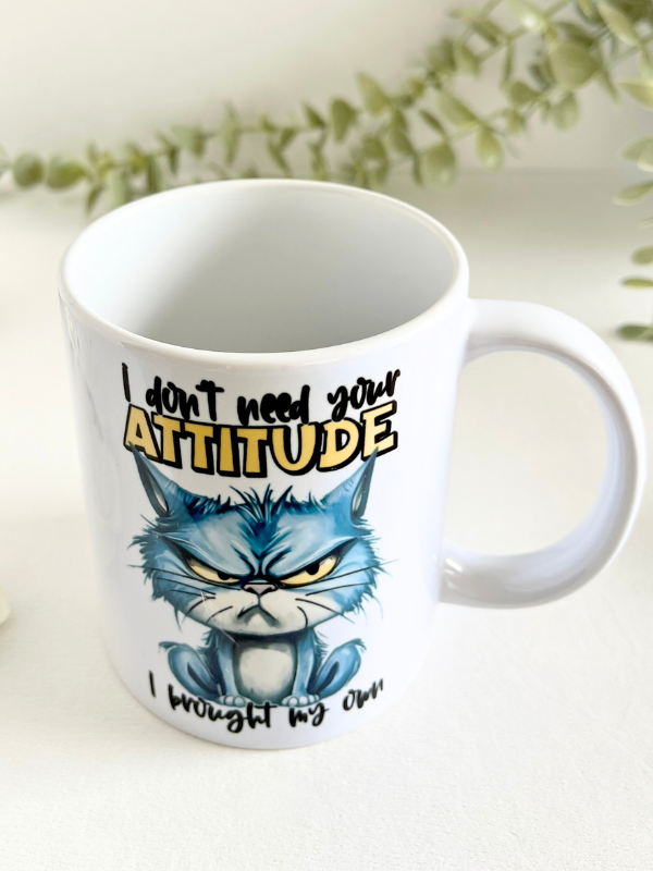 Ready To Go Mugs | Funny Animals | Crazy Cat Mug2