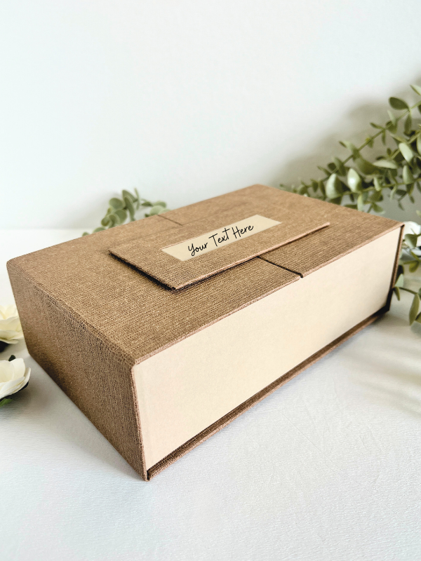 Personalized Wedding Keepsake Box