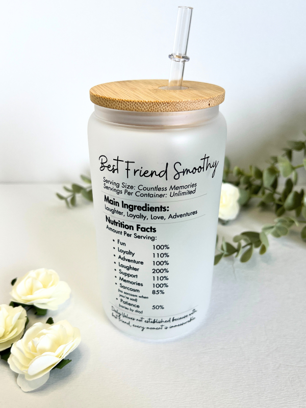 Personalise Now | Tumbler Gift | Your Best Friend Smoothy Tumbler