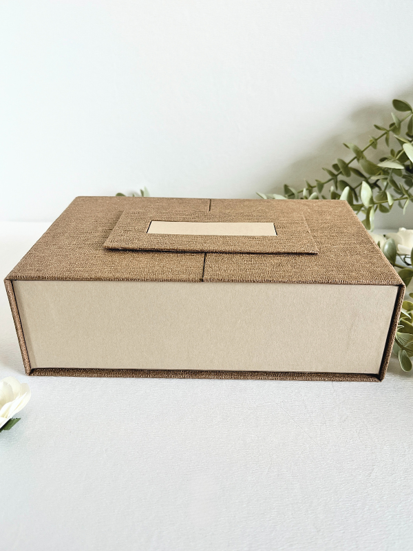 Ready To Go Box | Gift Box | Wooden Beige Box