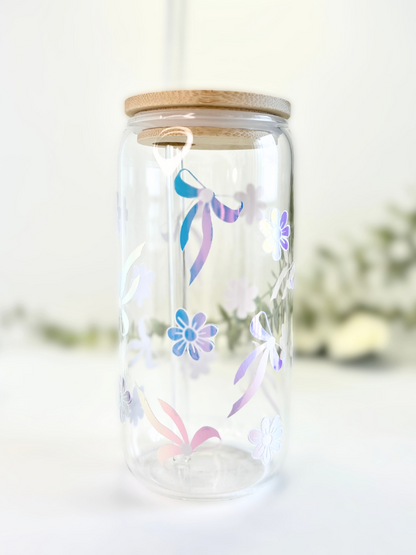 Ready To Go Tumblers | Cute Gift | Bows & Flowers Tumbler