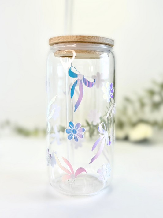 Ready To Go Tumblers | Cute Gift | Bows & Flowers Tumbler