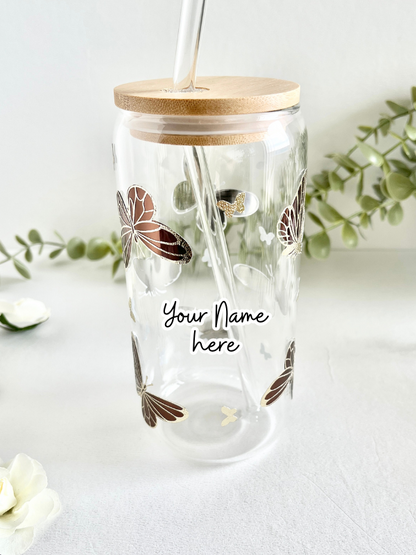 Personalise  Butterfly Tumbler