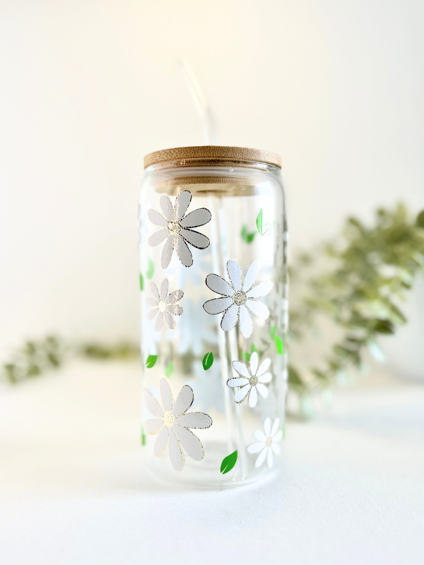 Ready To Go Tumblers | Cute Gift | Beautiful Daisy Tumbler