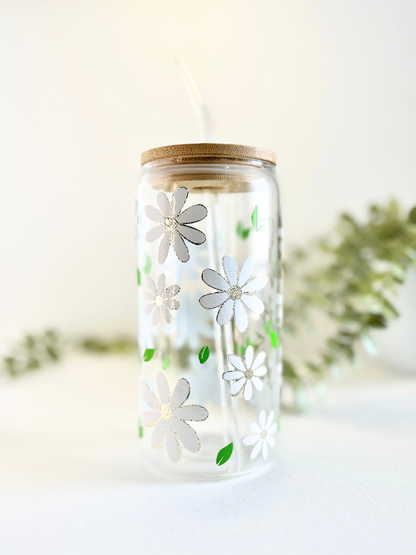 Ready To Go Tumblers | Cute Gift | Beautiful Daisy Tumbler