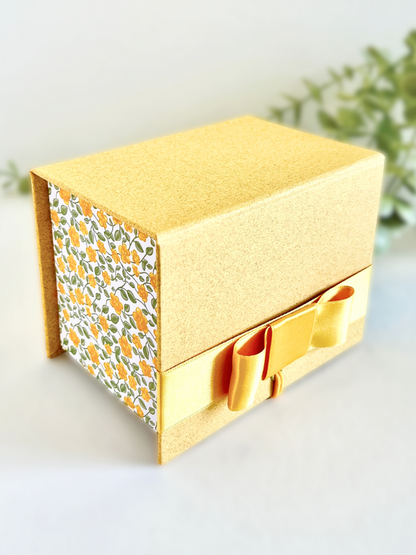 Ready To Go Box | Gift Box | Beautiful Yellow Flowers Box