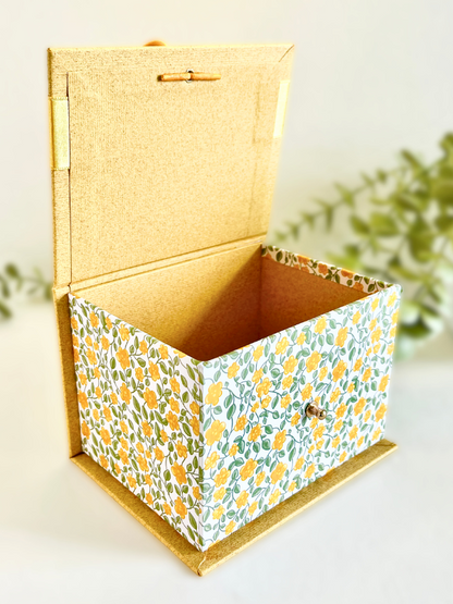 Ready To Go Box | Gift Box | Beautiful Yellow Flowers Box